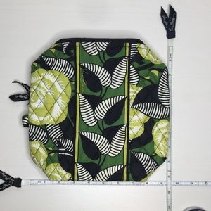 Vera Bradley Large Cosmetic Neon Rose